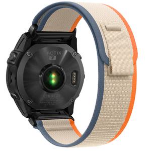 Garmin Fenix 7X 7 Pro 6X 6 5X 5Plus Tactix Forerunner 965 955 Enduro 2 밴드 용 22mm 26mm 루프 나일론