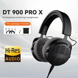 뛰어난 음질을 위한 오픈백 디자인의 beyerdynamic DT900 PRO X 블랙 한정판 HIFI 헤드폰