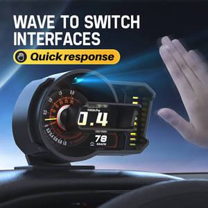 헤드업디스플레이 HUD 차량용 GPS 나침반 속도계 고도계 슬로프 미터 알람 테스터 헤드 업 디스플레이