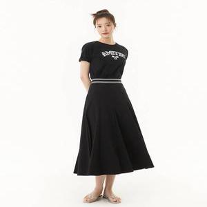 [플라스틱아일랜드]허리배색 밴딩스커트 PR2WS081