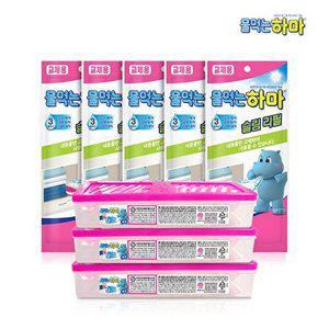[물먹는하마]물먹는 하마 슬림 제습제 본품 x3개+리필 x5개