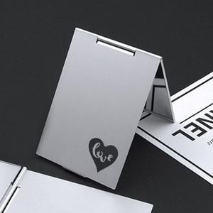 책상거울 뷰티 거울 접이식 탁상 하트