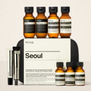 이솝 서울 스킨 헤어 바디 9종 트래블 화장품 세트