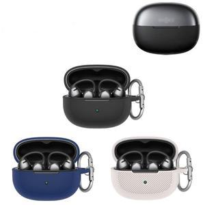 SHOKZ Open Dots ONE 무선 이어버드 액세서리용 실리콘 케이스 커버, 후크가 있는 소프트 보호 낙하 방지
