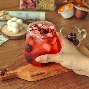 430ml 550ml 에이드 커피 2종 라떼 항아리 내열유리잔
