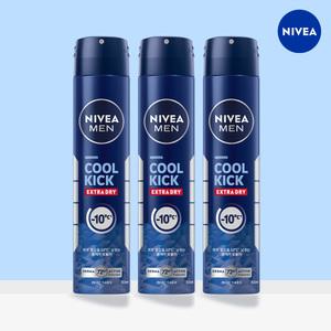 니베아 데오드란트 스프레이 맨 쿨킥 200ml X 3