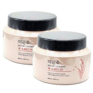 더페이스샵 미감수 브라이트 페이셜 클렌징크림 400ml+400ml