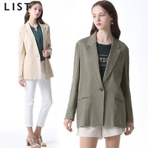 [리스트(LIST)] 린넨블렌디드 클린자켓 (택가격:428000원)