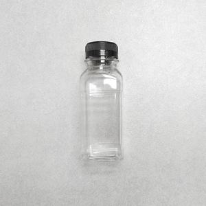 200ml 쥬스사각보틀병 검정뚜껑셋트 315개