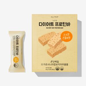뉴트립 다이어트 프로틴바 12포/1박스