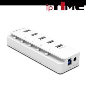 아이피타임 UH1005QC 5포트 USB 허브