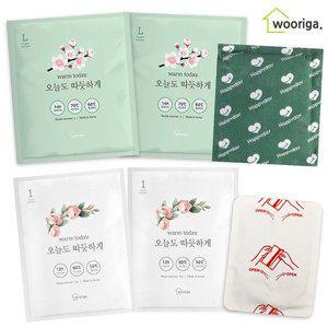 [우리가스토리]스페셜에디션 국내생산 핫팩 L 100g 30개+붙이는 핫팩 50g 30개 파스형