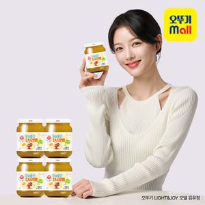 [오뚜기] LightJoy 당을 줄인 청송사과쨈 290g 4개