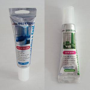 다우기업 가정용 실리콘 실란트 바이오백색/반투명 100ml