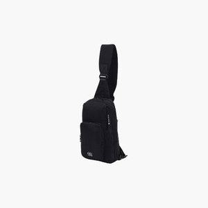 코오롱스포츠 남녀공용 원포켓 슬링백 QEBDX24411BLK