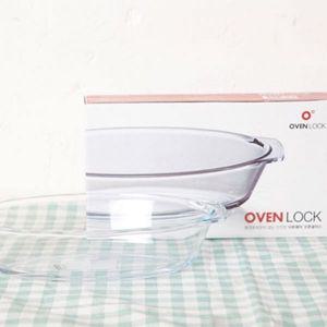 오븐락 원형 그라탕기 700ML 공기