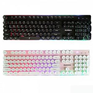 [XB4156N8]AVEC K301 레트로 LED 멤브레인 유선 키보드