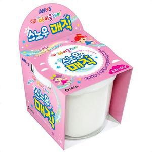 [XBH57329]컬러점토 스노우 140g 찰흙 만들기 장난감 미술