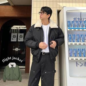 항공점퍼 겨울아우터 남자 항공패딩점퍼 가벼운 무스탕