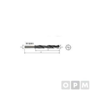 YG 초경팡팡롱드릴 D11.8x12x80x120(DPPA02118) 1EA