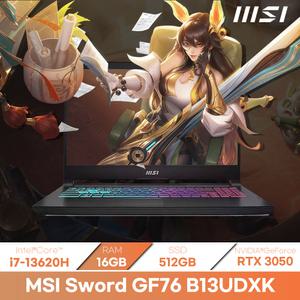 MSI Sword GF76 B13UDXK/RAM 16GB/Win11/ +마우스증정