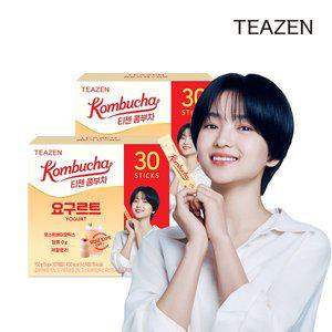 [티젠] 콤부차 요구르트 30스틱X2박스