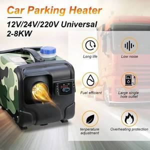 자동차 디젤 에어 주차 히터 12V 24V 220V 5KW-8KW 자율 LCD 트럭 보트 가정용 저소음 히터무시동히터 무시