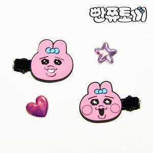 [JHQSW8I6_51CK]빤쮸토끼 2P 세트-해피 앨범 캐릭터