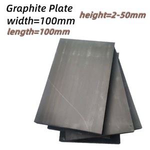 다중 탄소 패널 플레이트 크기, 흑연 100X100MM 고순도 전극 시트