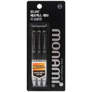 [BZJLP34U_51CK]에프엑스 0.5mm 블랙 3개입