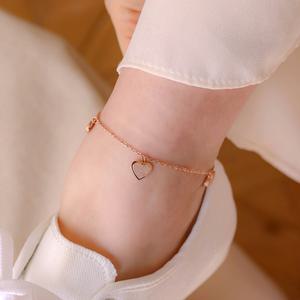 [핑크선물포장 쇼핑백] Londyn Surgical Steel Ankle bracelet  / 서지컬(써지컬) 발찌