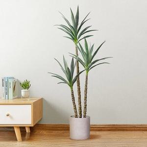 꽃 드라세나 바구니 소품 인테리어 조화 꽃인 인조 화분 조화(160cm) 분 장식 실내 마지나타