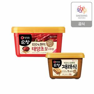청정원 찰고추장2kg+재래식생된장500g