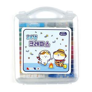 [MEL0LQ12_52GP]모닝글로리 크레용 크레 (블루) 24색