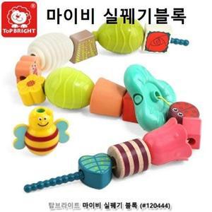 [ME1OLP4O_52GP]실꿰기블록 블록 쌓기 성취감 장난감