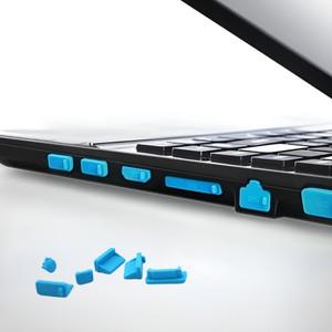 노트북 PC USB 포트 마개 이물질 먼지 방지 실리콘 보호 단자 캡 16종