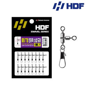 HDF 해동 롤링 T형 인터락 스냅도래 HA-2412 두족류 연결도래