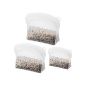 락앤락 실리콘 지퍼백 600ML, 1개 + 1.2L, 1개 + 2L, 1개