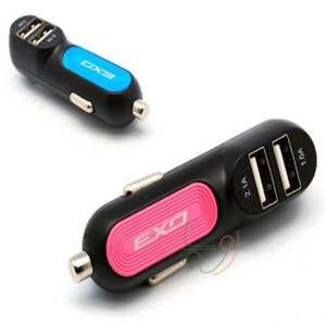 늘정 USB 급속 충전기 색상랜덤 자동차핸드폰충전기