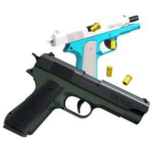 UB 콜트 탄피배출 선물 장난감 M1911 연발사격 너프건 놀이 크리스마스