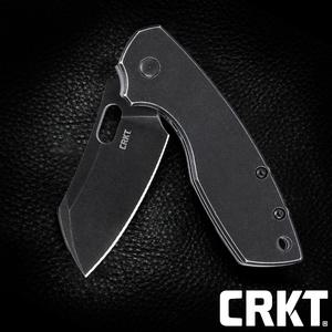 [씨알케이티]CRKT 필라르 라지(F) 블랙 폴딩 나이프