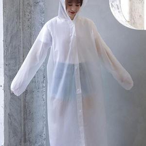 [피커]남여공용 레인코트 다회용 우비