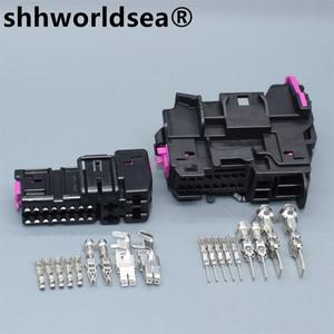 Shhworldsea 남성 여성 자동차 도어 커넥터 플러그 와이어 하네스 케이블 아우디 A4 A6L 8E0 972 702 8E0 9