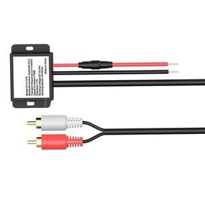 자동차 용품 Bluetooth V4.0 DC12-24V 차량용 Aux 어댑터 BT 음악 수신기 모듈 트 2 RCA 입력  케이블 5.0