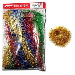 반짝이홍콩세트 크리스마스장식 트리 트리장식 반짝이