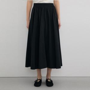 [롯데백화점]리스트 밴딩 코튼 혼방 플레어 스커트 (TWWSKP62030)