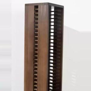 진열장 보관함 장식장 원목 술장식장 꽂이 휴대용 양주 음반 책장 DVD 거치대 5단 와인