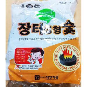 [RG2O1998]업소용 가정용 캠핑 구이용 숯 봉지숯 400g내외