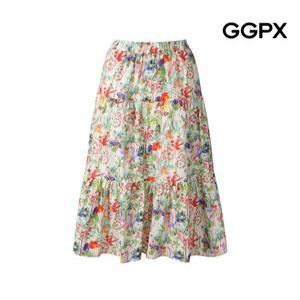 [GGPX]플라워 밴딩 스커트 (GP4SK004F)
