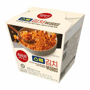 [장보기]CJ 햇반 스팸김치볶음밥 220g, 1개